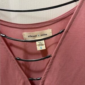 Silence + Noise Mauve Top